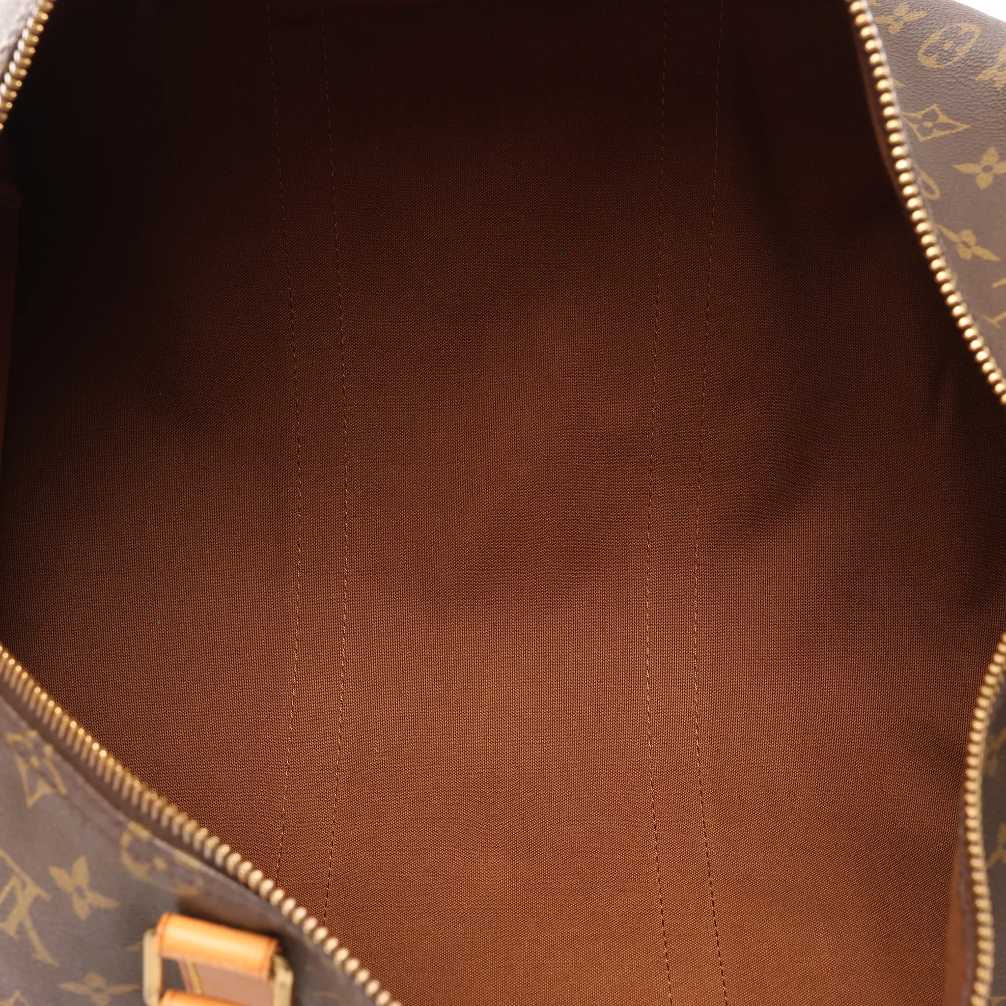 Louis Vuitton Keepall 50 Monogram Canvas Travel Bag in Brown M41426