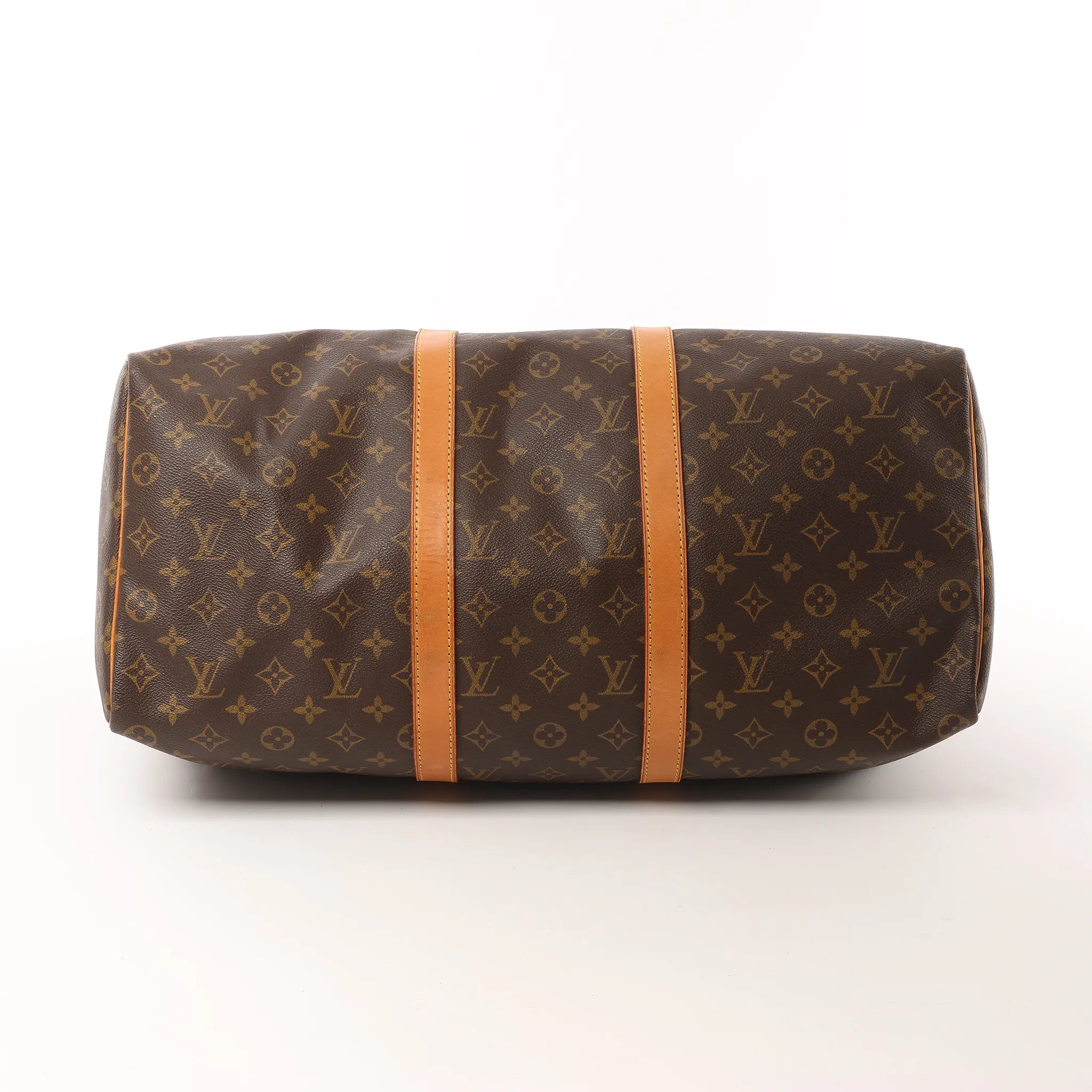Louis Vuitton Keepall 50 Monogram Canvas Travel Bag in Brown M41426