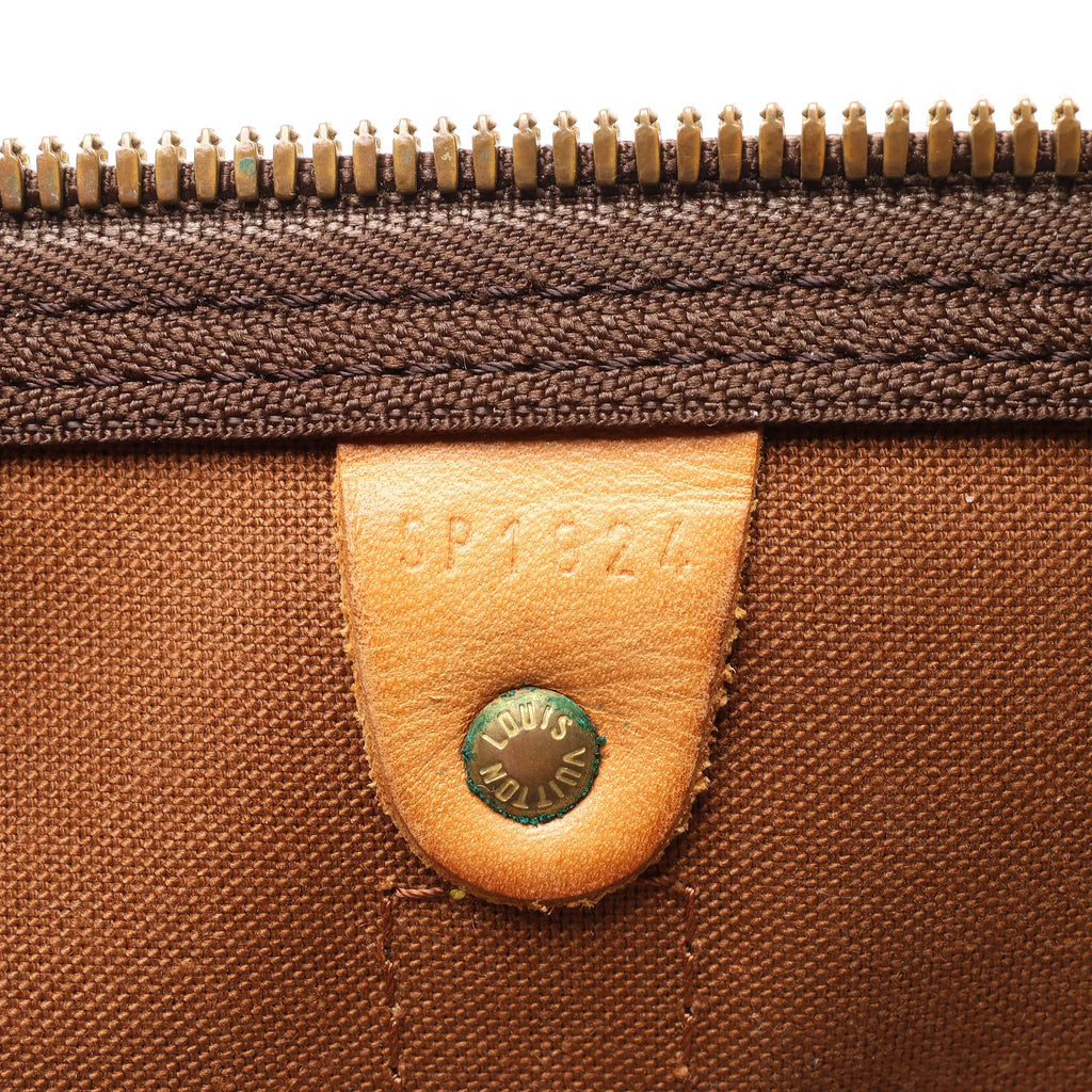 Louis Vuitton Keepall 50 Monogram Canvas Travel Bag in Brown M41426