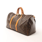 Louis Vuitton Keepall 50 Monogram Canvas Travel Bag in Brown M41426