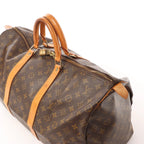 Louis Vuitton Keepall 50 Monogram Canvas Travel Bag in Brown M41426