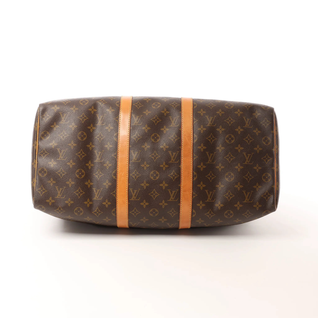 Louis Vuitton Keepall 50 Monogram Canvas Travel Bag in Brown M41426