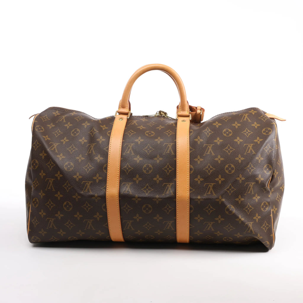 Louis Vuitton Monogram Canvas Keepall 50 Travel Bag M41426
