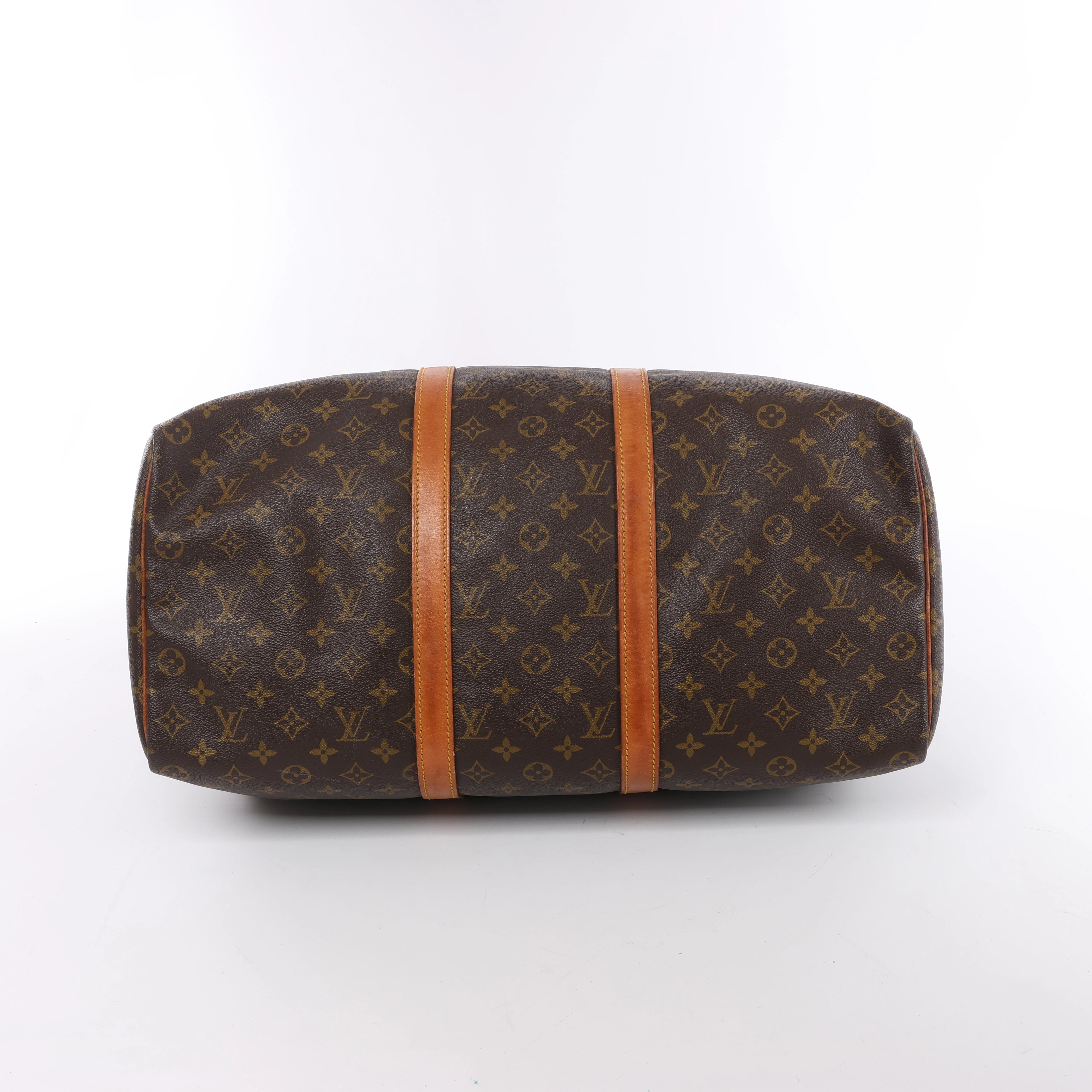 Louis Vuitton Keepall 50 Monogram Canvas Travel Bag in Brown M41426