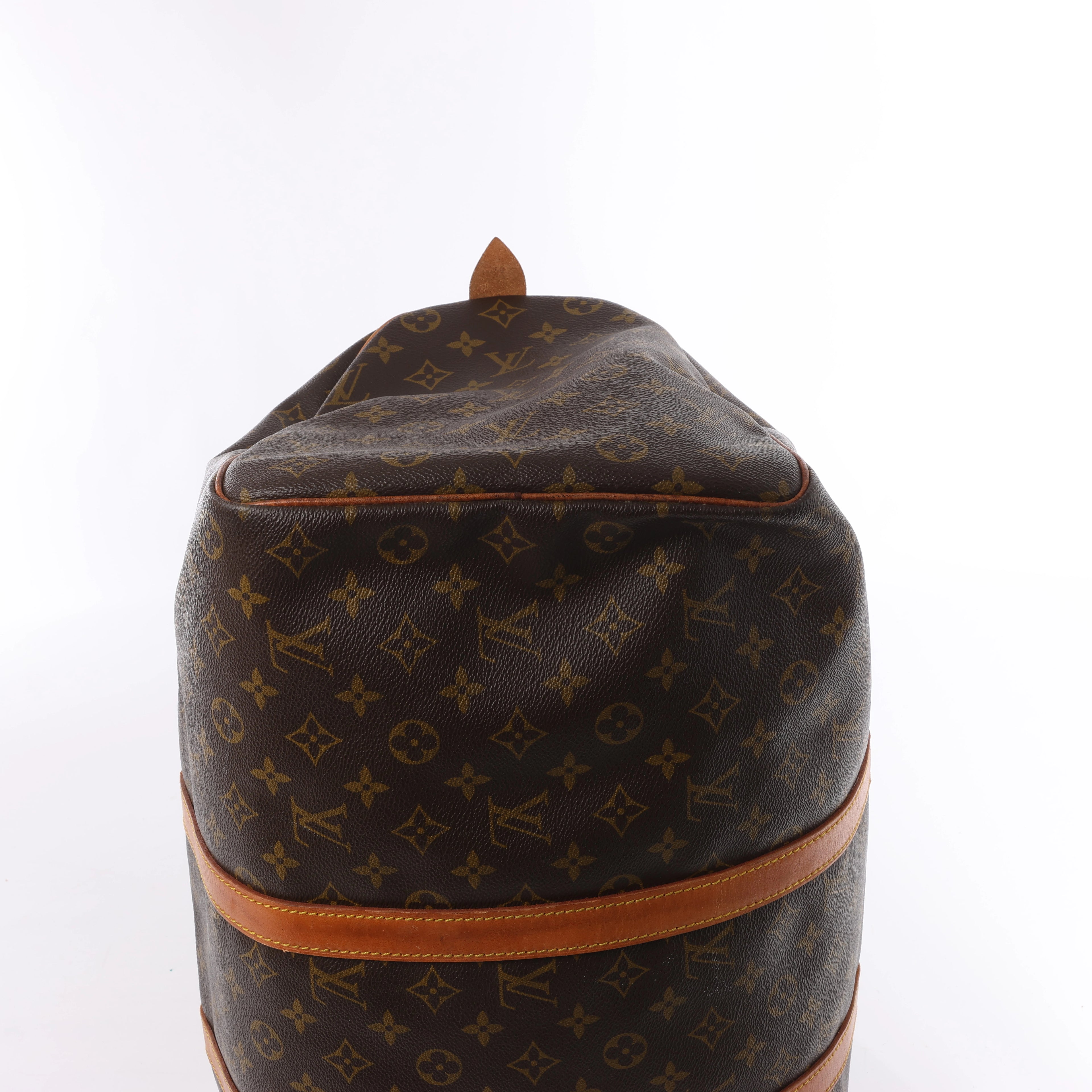 Louis Vuitton Keepall 50 Monogram Canvas Travel Bag in Brown M41426