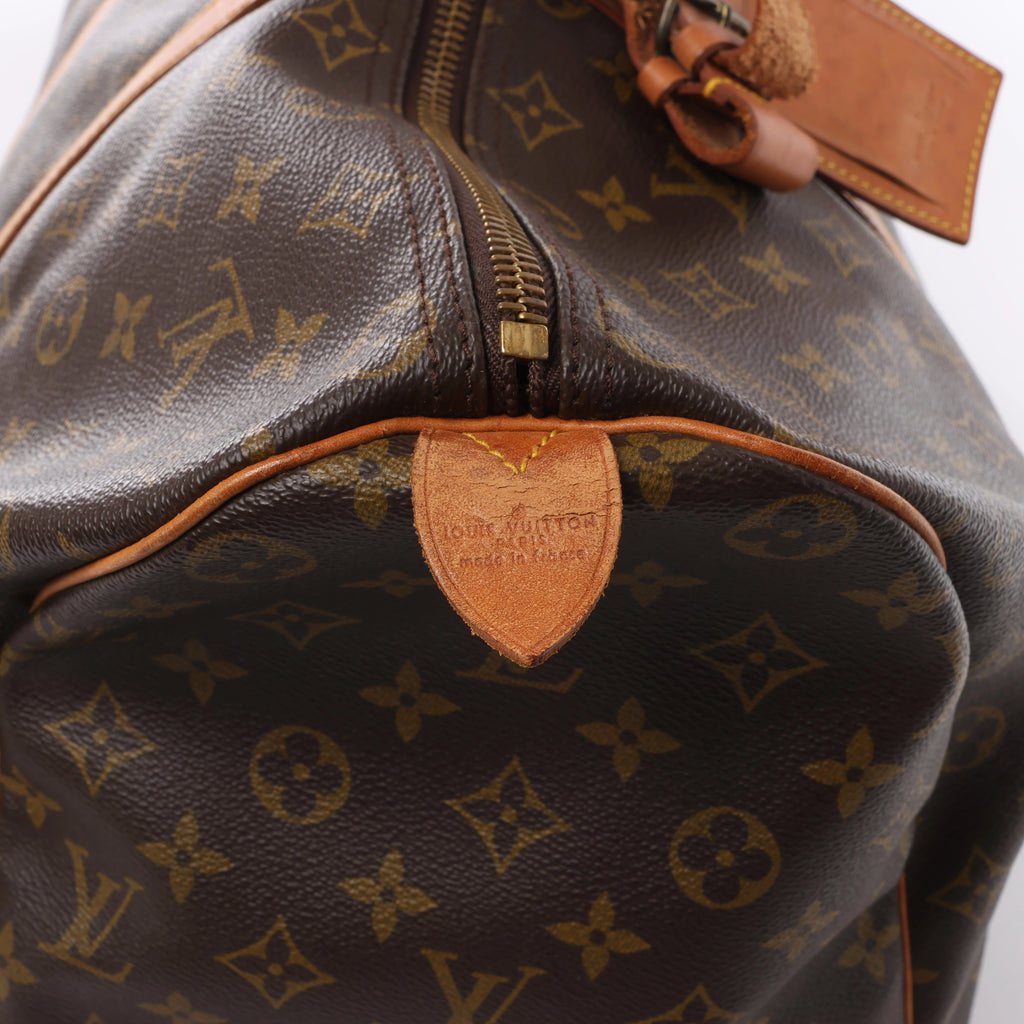 Louis Vuitton Keepall 50 Monogram Canvas Travel Bag in Brown M41426