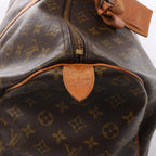 Louis Vuitton Keepall 50 Monogram Canvas Travel Bag in Brown M41426