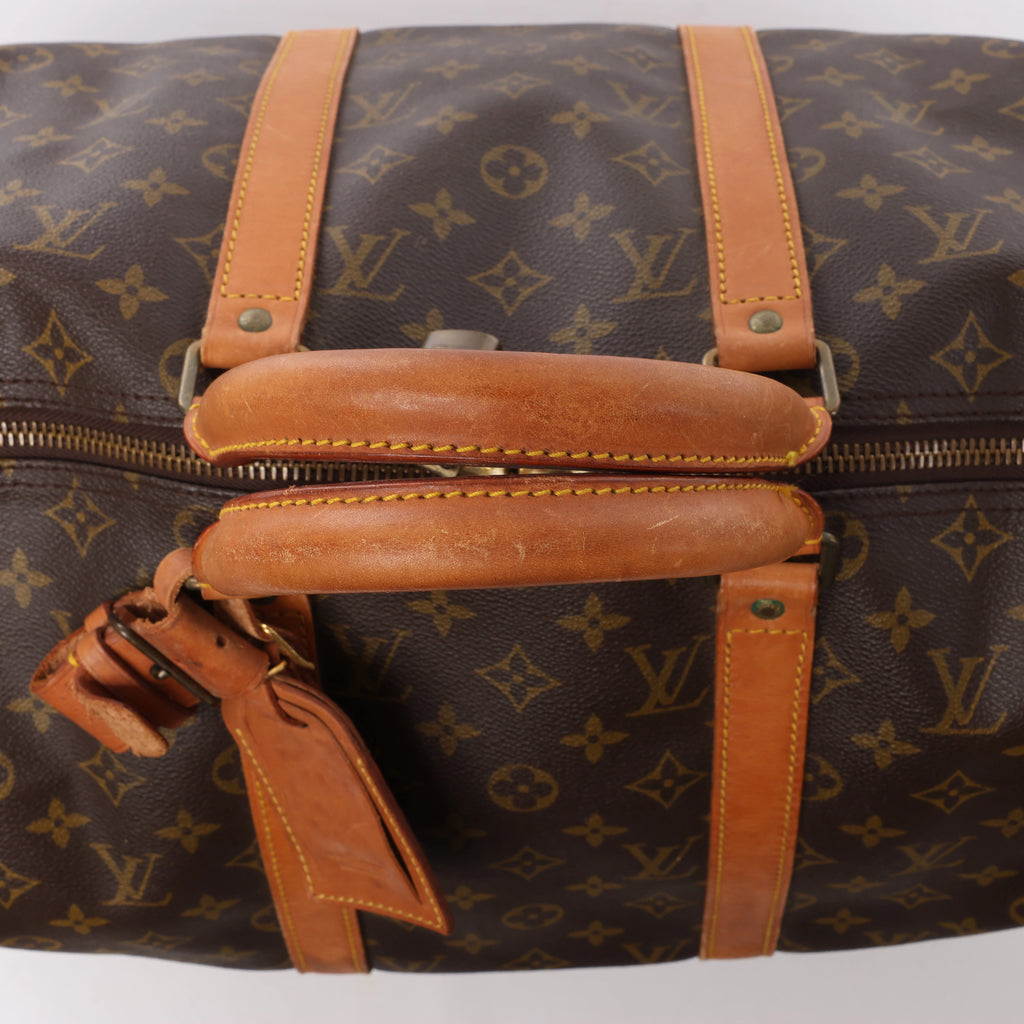 Louis Vuitton Keepall 50 Monogram Canvas Travel Bag in Brown M41426
