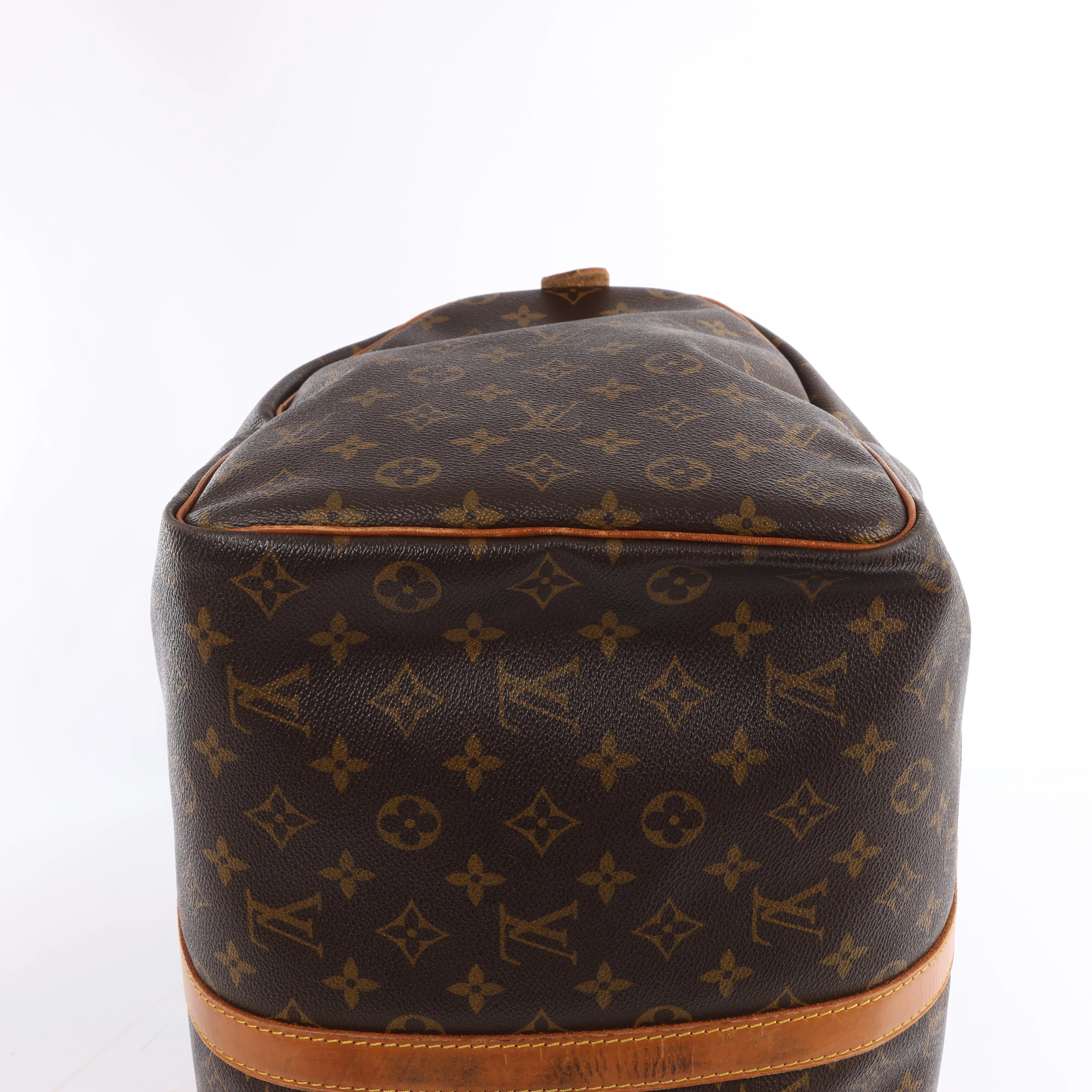 Bolsa de viaje Louis Vuitton Keepall 50 Monogram de lona en marrón M41426