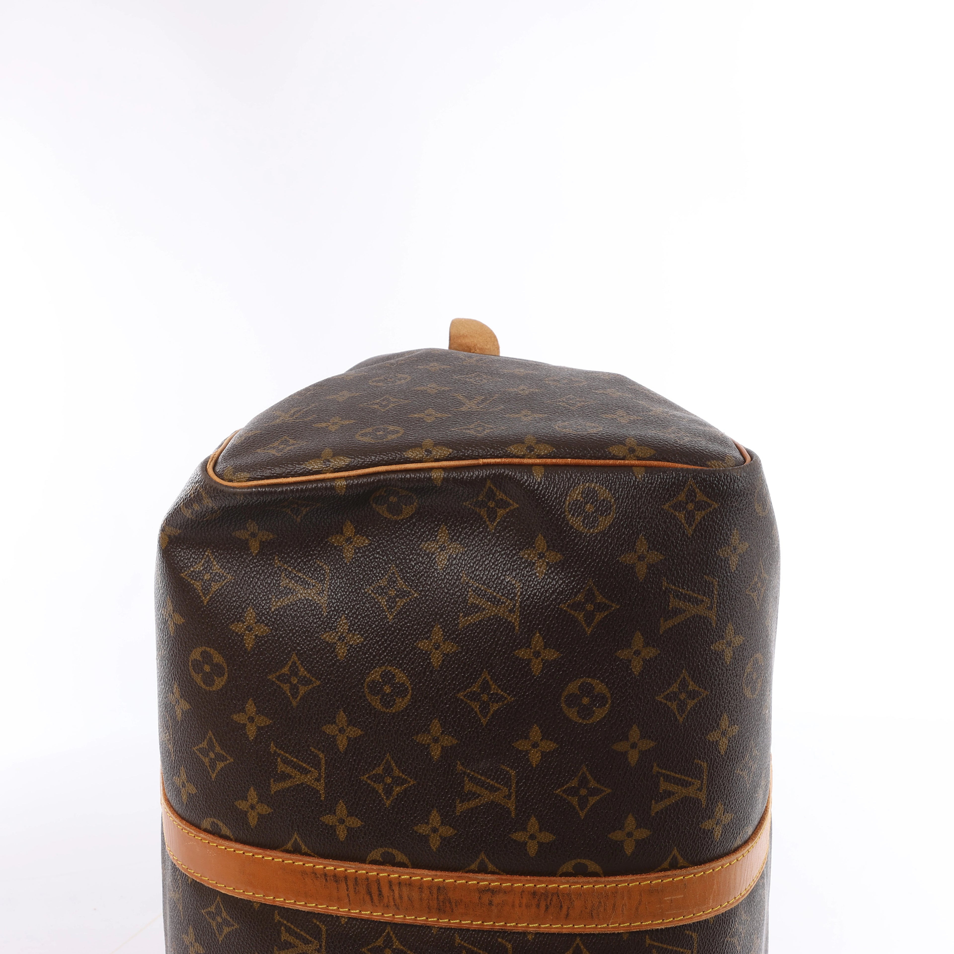 Bolsa de viaje Louis Vuitton Keepall 50 Monogram de lona en marrón M41426
