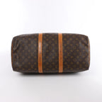 Bolsa de viaje Louis Vuitton Keepall 50 Monogram de lona en marrón M41426