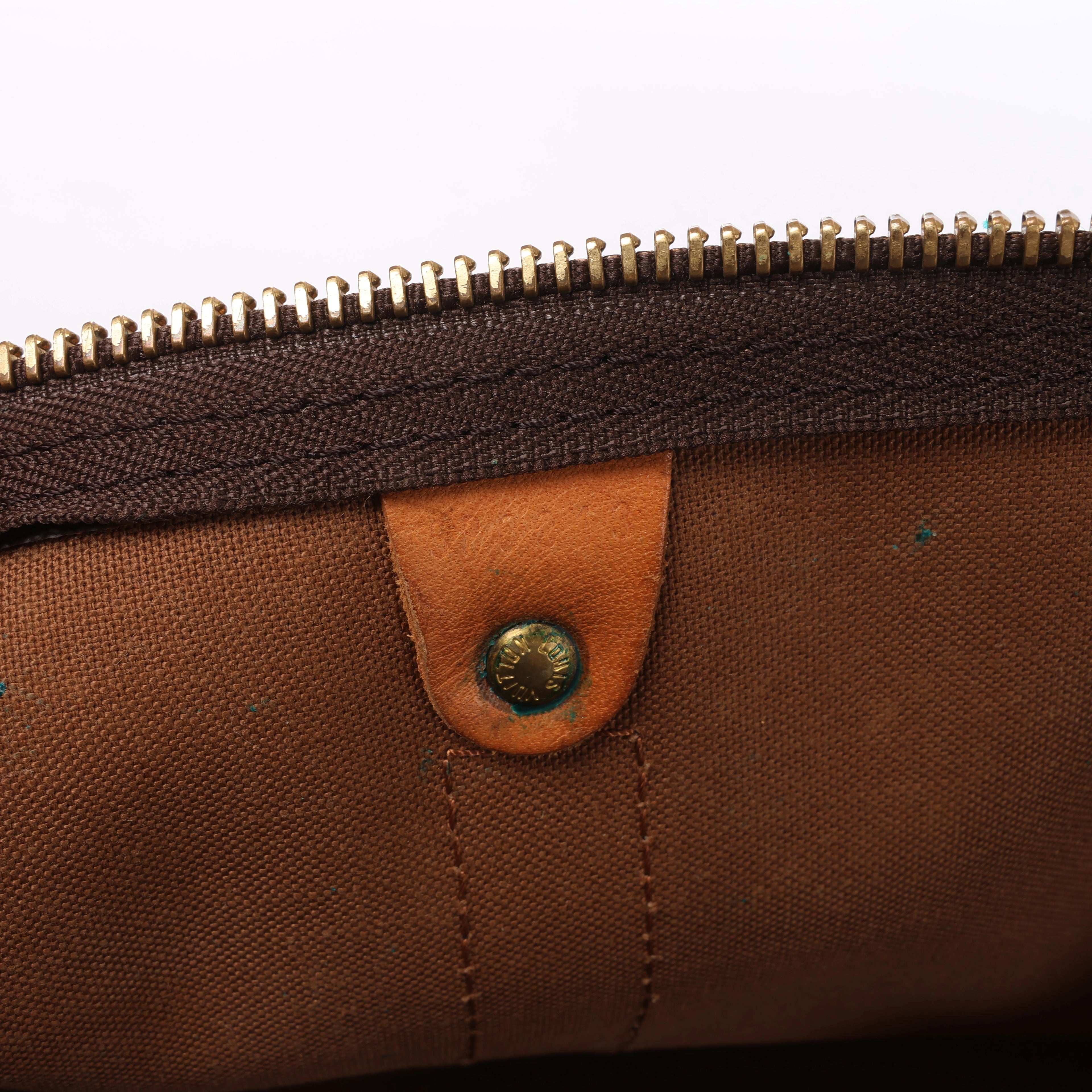 Bolso de viaje Louis Vuitton Keepall Bandoulière 50 Monogram Canvas en marrón M41416