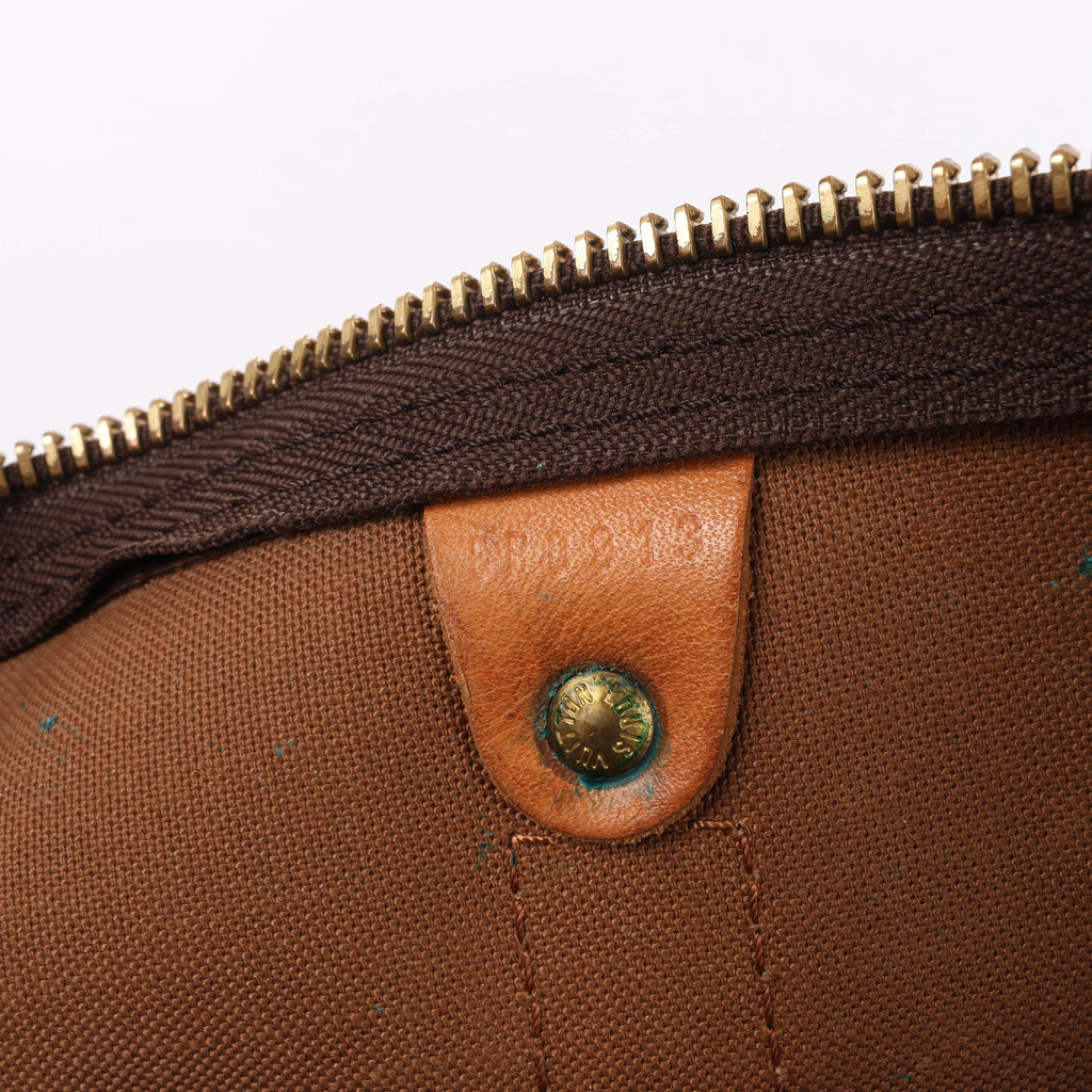 Bolso de viaje Louis Vuitton Keepall Bandoulière 50 Monogram Canvas en marrón M41416