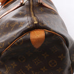 Bolso de viaje Louis Vuitton Keepall Bandoulière 50 Monogram Canvas en marrón M41416