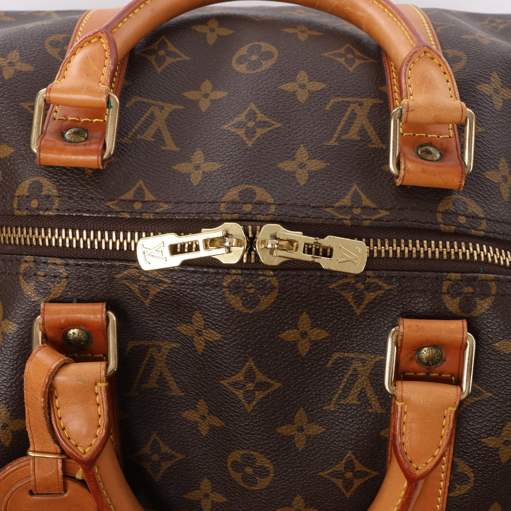 Bolso de viaje Louis Vuitton Keepall Bandoulière 50 Monogram Canvas en marrón M41416
