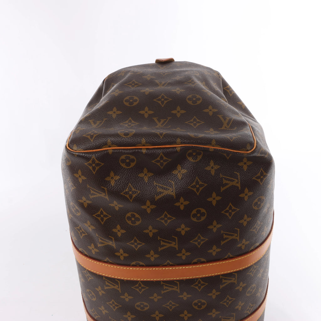 Bolso de viaje Louis Vuitton Keepall Bandoulière 50 Monogram Canvas en marrón M41416