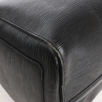 Louis Vuitton Keepall 50 Epi Leather Travel Bag in Black M42962