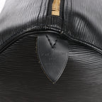 Louis Vuitton Keepall 50 Epi Leather Travel Bag in Black M42962
