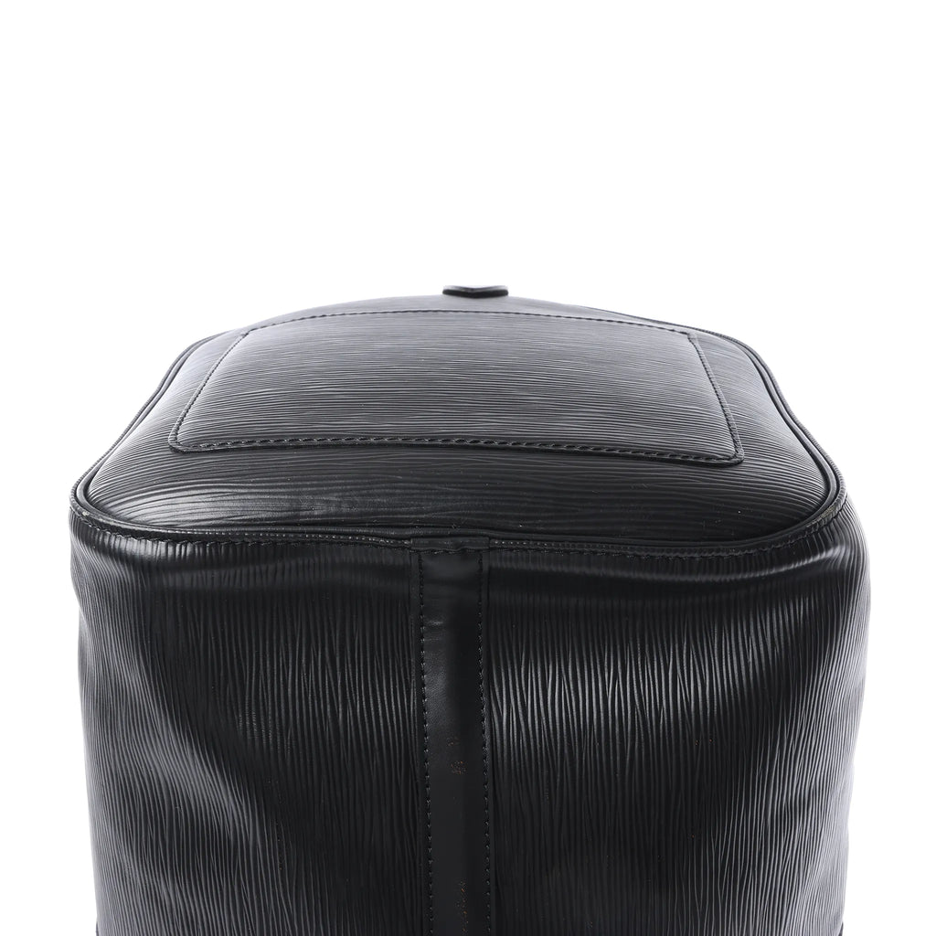 Louis Vuitton Keepall 50 Epi Leather Travel Bag in Black M42962