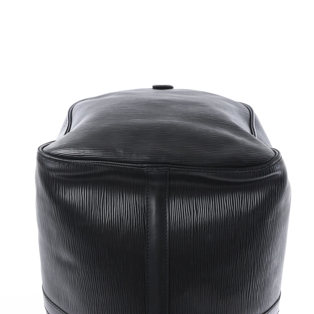 Louis Vuitton Keepall 50 Epi Leather Travel Bag in Black M42962