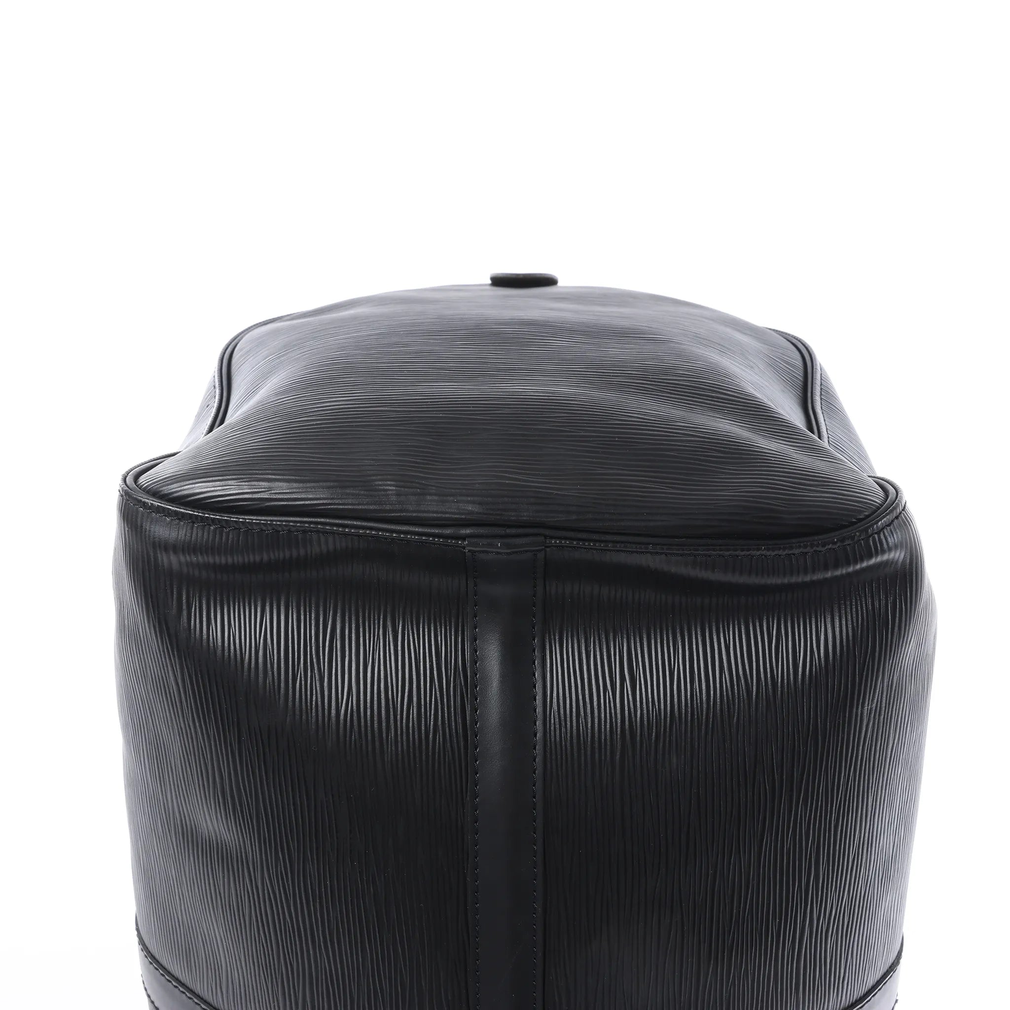 Louis Vuitton Keepall 50 Epi Leather Travel Bag in Black M42962