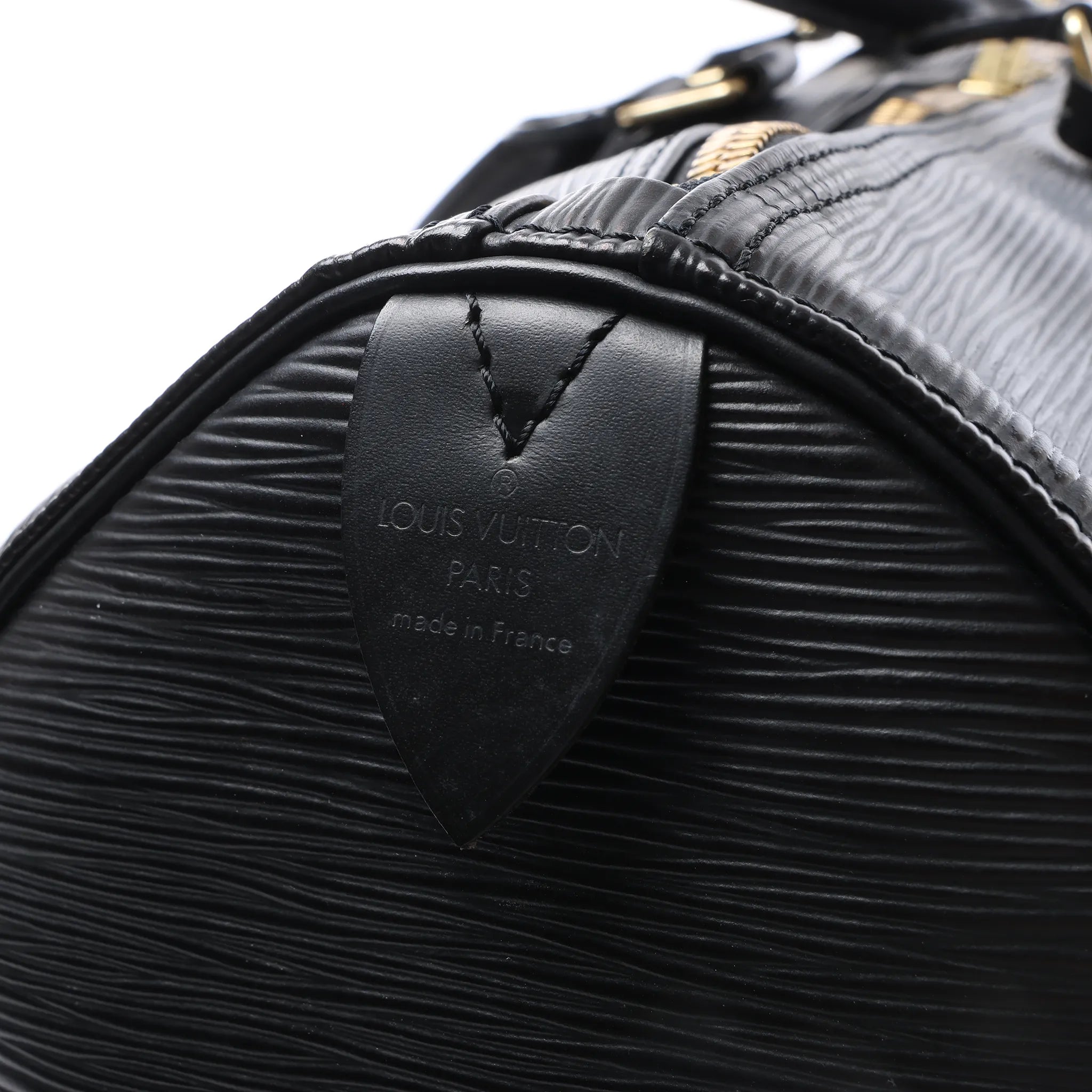 Louis Vuitton Keepall 50 Epi Leather Travel Bag in Black M42962