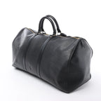 Louis Vuitton Keepall 50 Epi Leather Travel Bag in Black M42962