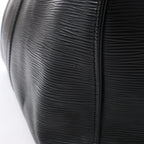 Louis Vuitton Keepall 50 Epi Leather Travel Bag in Black M42962