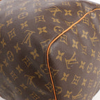 Louis Vuitton Keepall 55 Monogram Canvas Travel Bag in Brown M41424