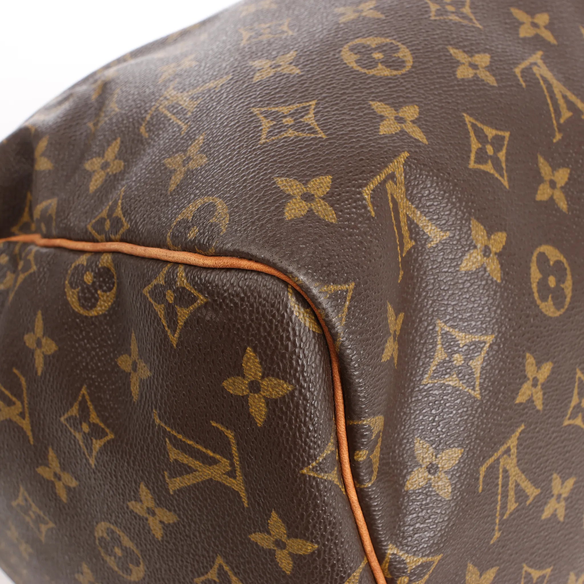 Louis Vuitton Keepall 55 Monogram Canvas Travel Bag in Brown M41424