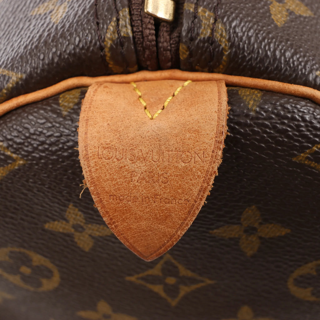 Louis Vuitton Keepall 55 Monogram Canvas Travel Bag in Brown M41424