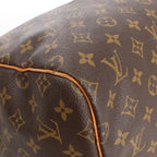 Louis Vuitton Keepall 55 Monogram Canvas Travel Bag in Brown M41424