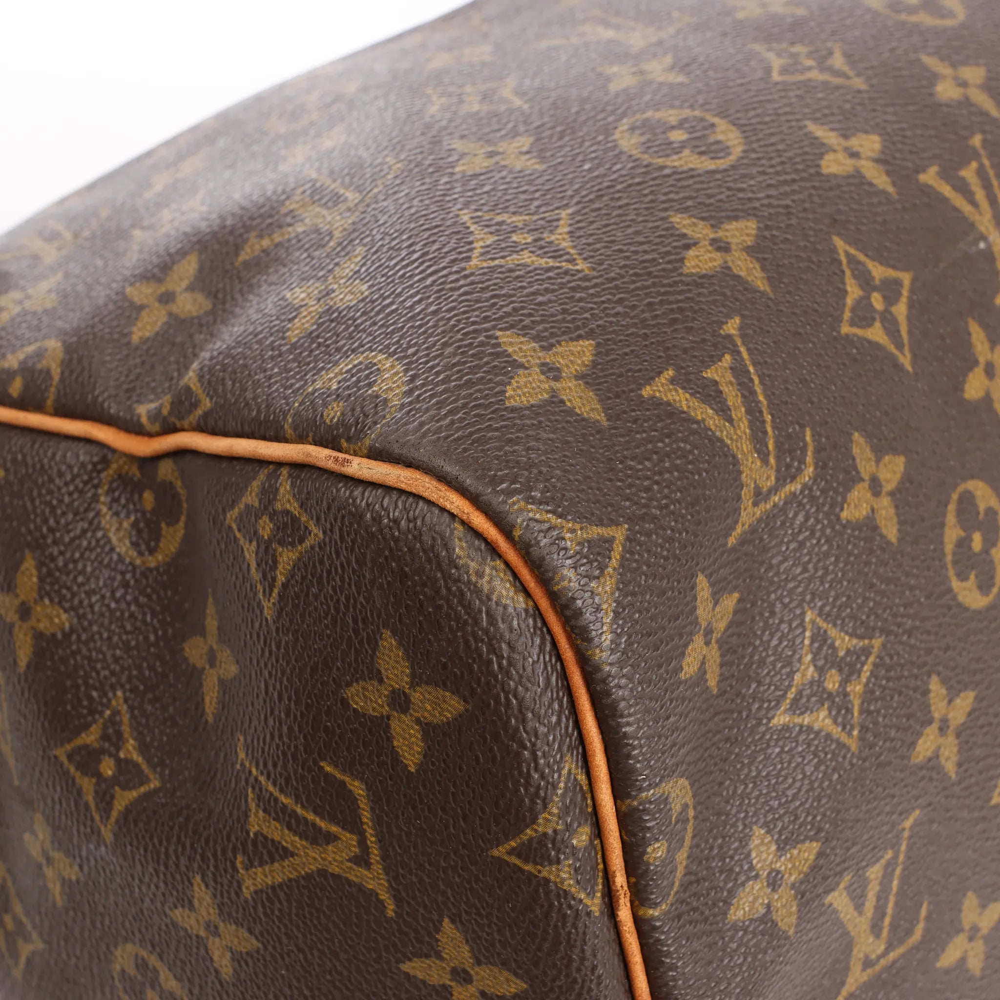 Louis Vuitton Keepall 55 Monogram Canvas Travel Bag in Brown M41424