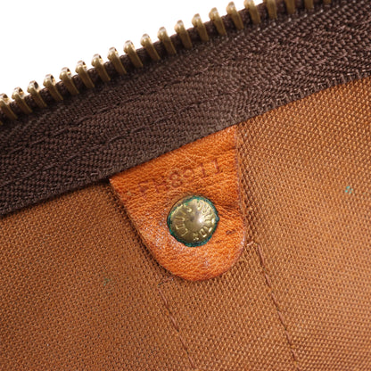 Louis Vuitton Keepall 55 Monogram Canvas Travel Bag in Brown