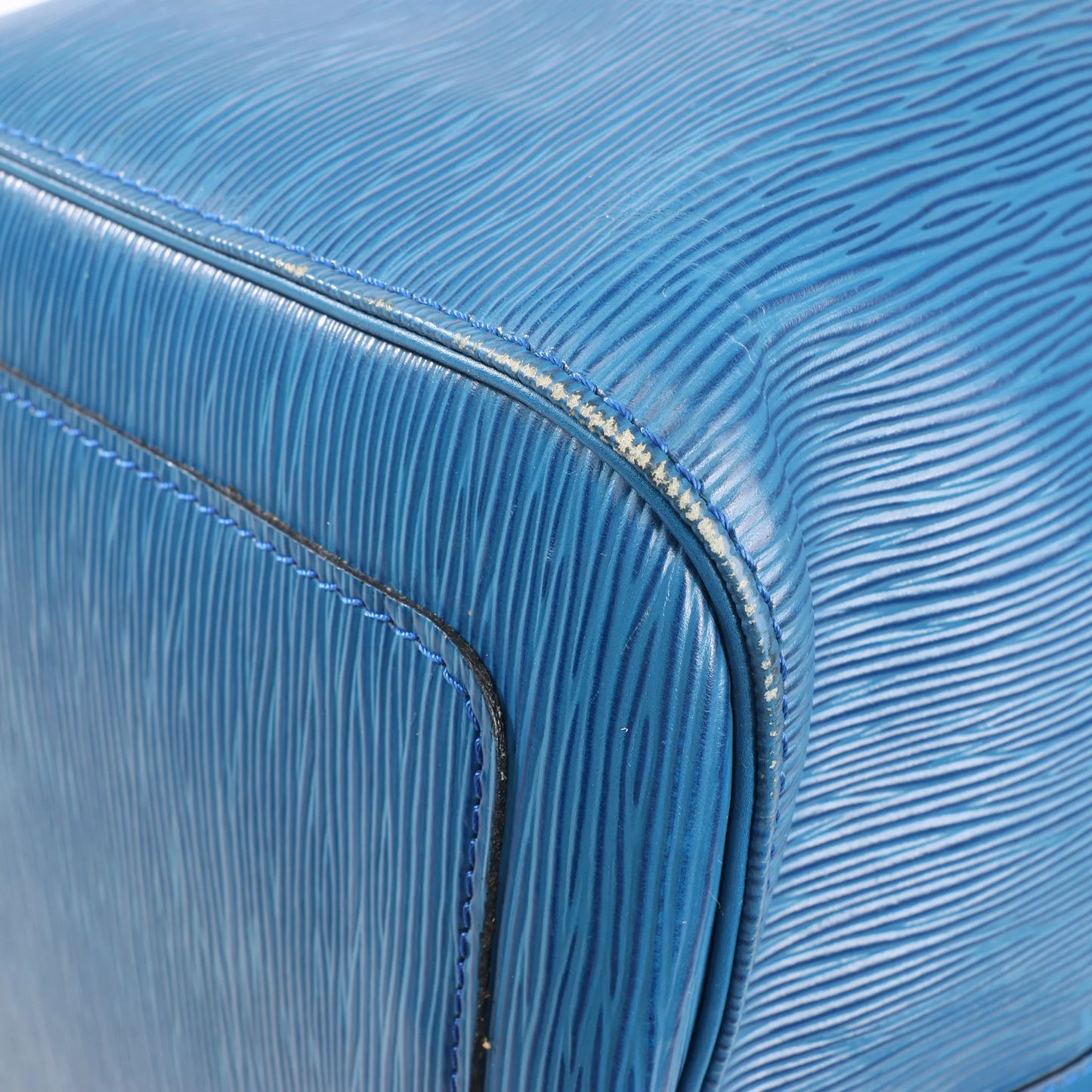 Louis Vuitton Epi Leather Keepall 55 Travel Bag in Blue M42955