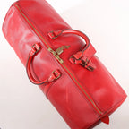 Louis Vuitton Keepall 55 Epi Leather Travel Bag in Red M42957