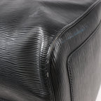 Louis Vuitton Epi Leather Keepall 55 Travel Bag in Black M59142