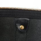 Louis Vuitton Epi Leather Keepall 55 Travel Bag in Black M59142