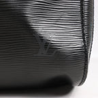 Louis Vuitton Epi Leather Keepall 55 Travel Bag in Black M59142