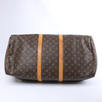 Louis Vuitton Keepall 55 Monogram Canvas Travel Bag in Brown M41424