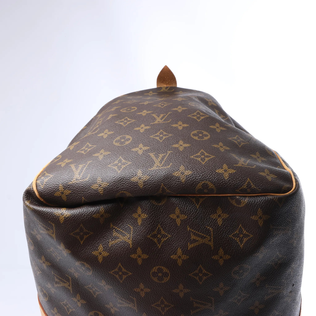 Louis Vuitton Keepall 55 Monogram Canvas Travel Bag in Brown M41424