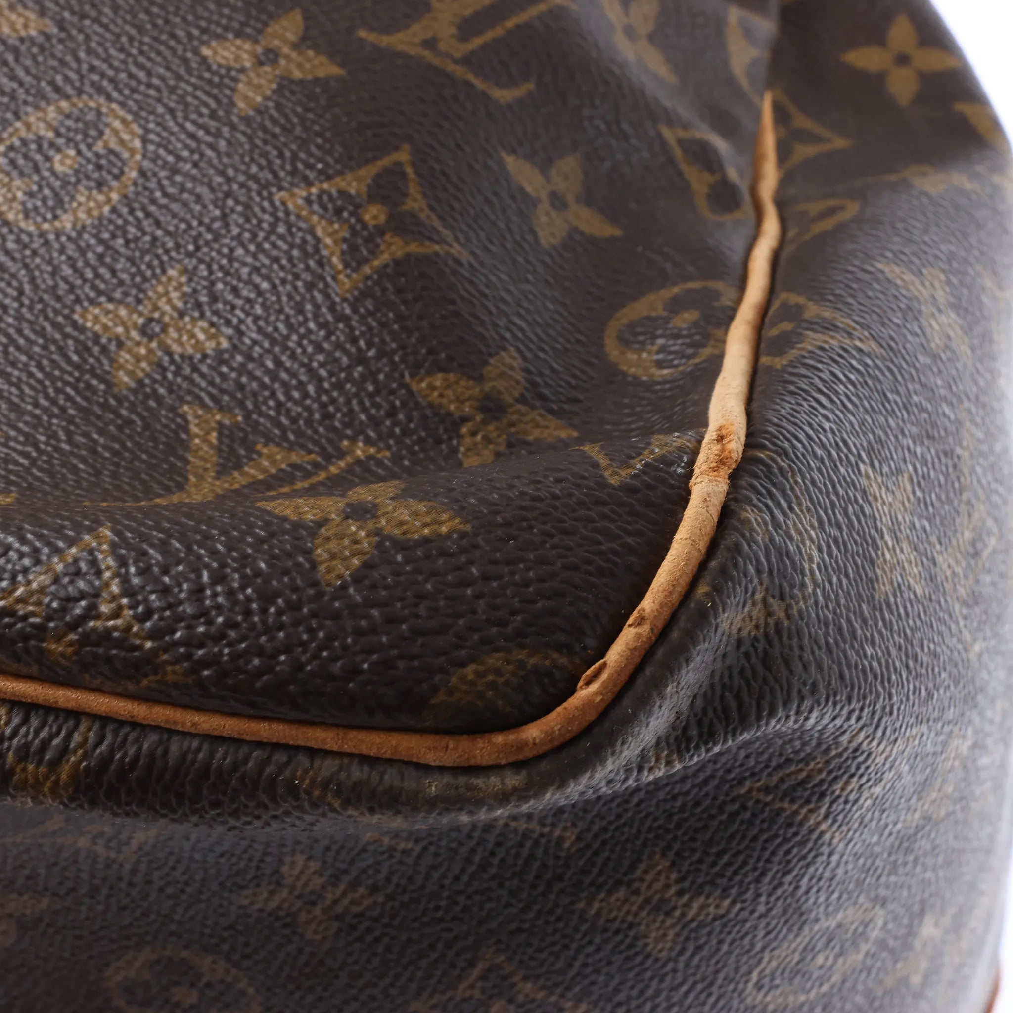 Louis Vuitton Keepall 55 Monogram Canvas Travel Bag in Brown M41424
