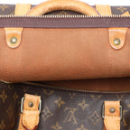Louis Vuitton Keepall 55 Monogram Canvas Travel Bag in Brown M41424