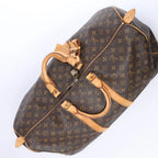 Louis Vuitton Keepall 55 Monogram Canvas Travel Bag in Brown M41424