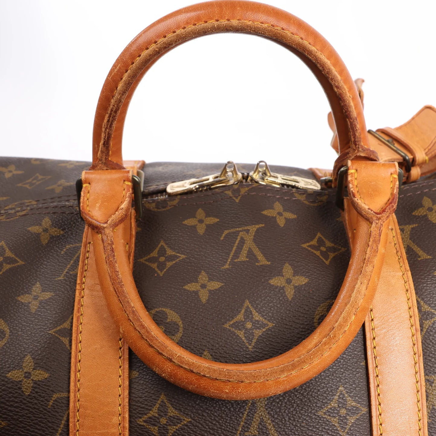 Louis Vuitton Monogram Canvas Keepall 55 Travel Bag M41424