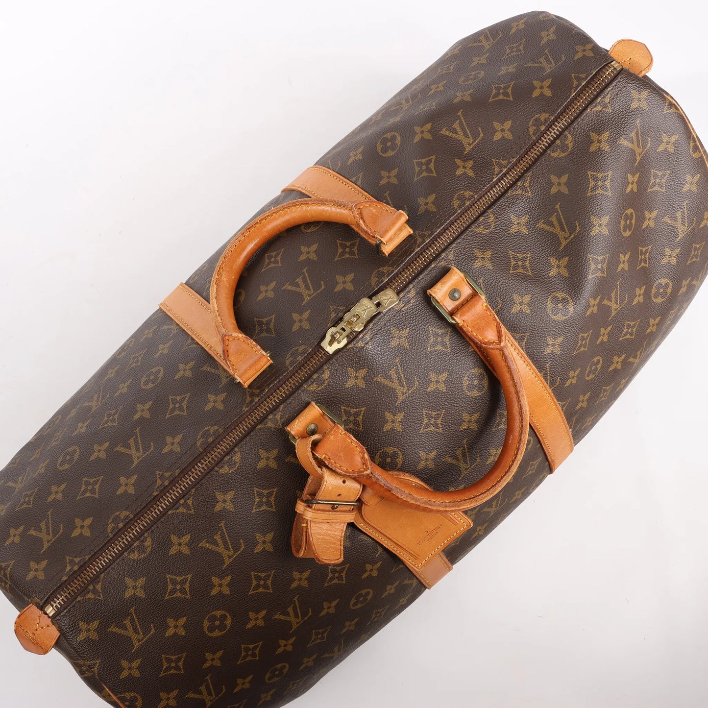 Louis Vuitton Monogram Canvas Keepall 55 Travel Bag M41424