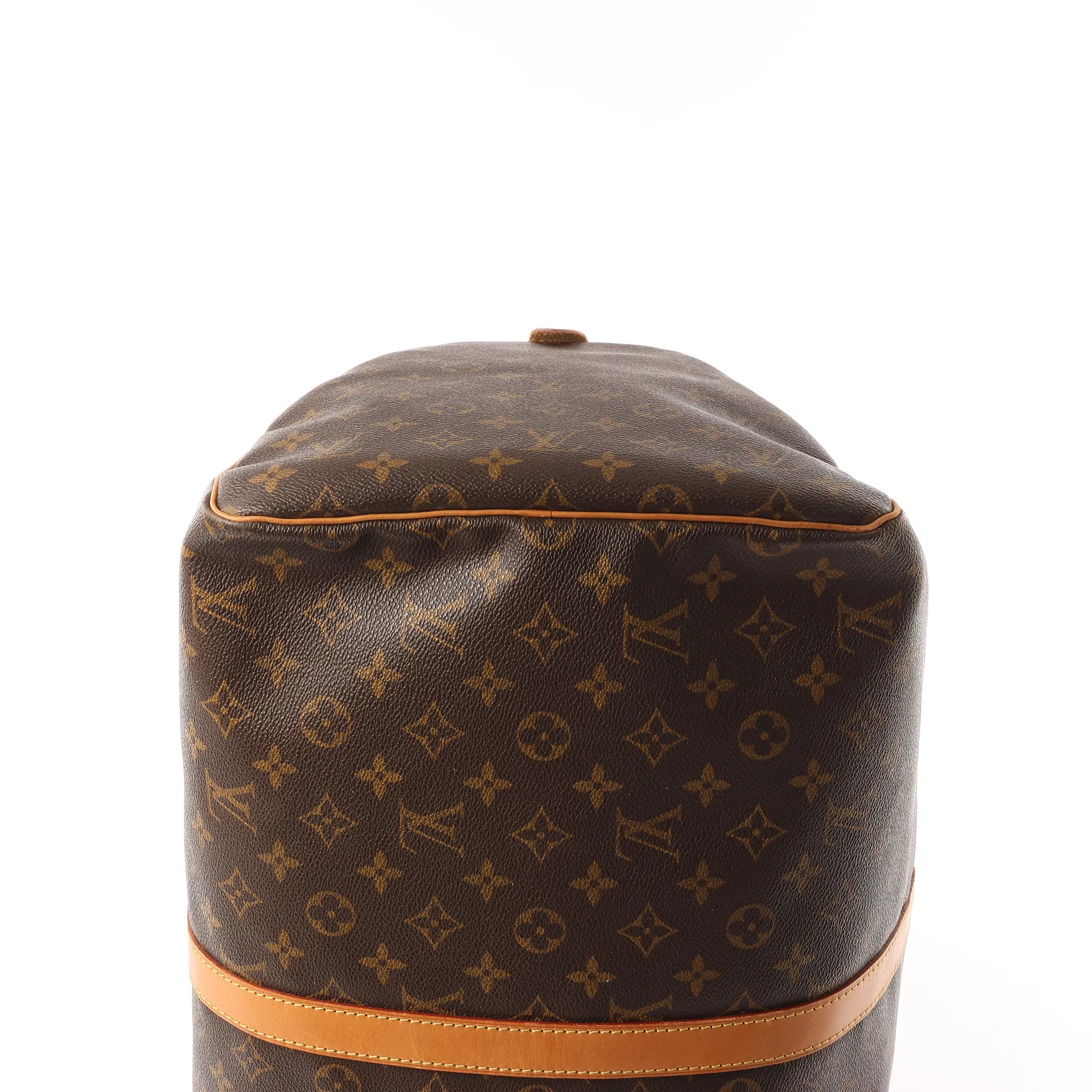 Louis Vuitton Keepall 55 Monogram Canvas Travel Bag in Brown M41424