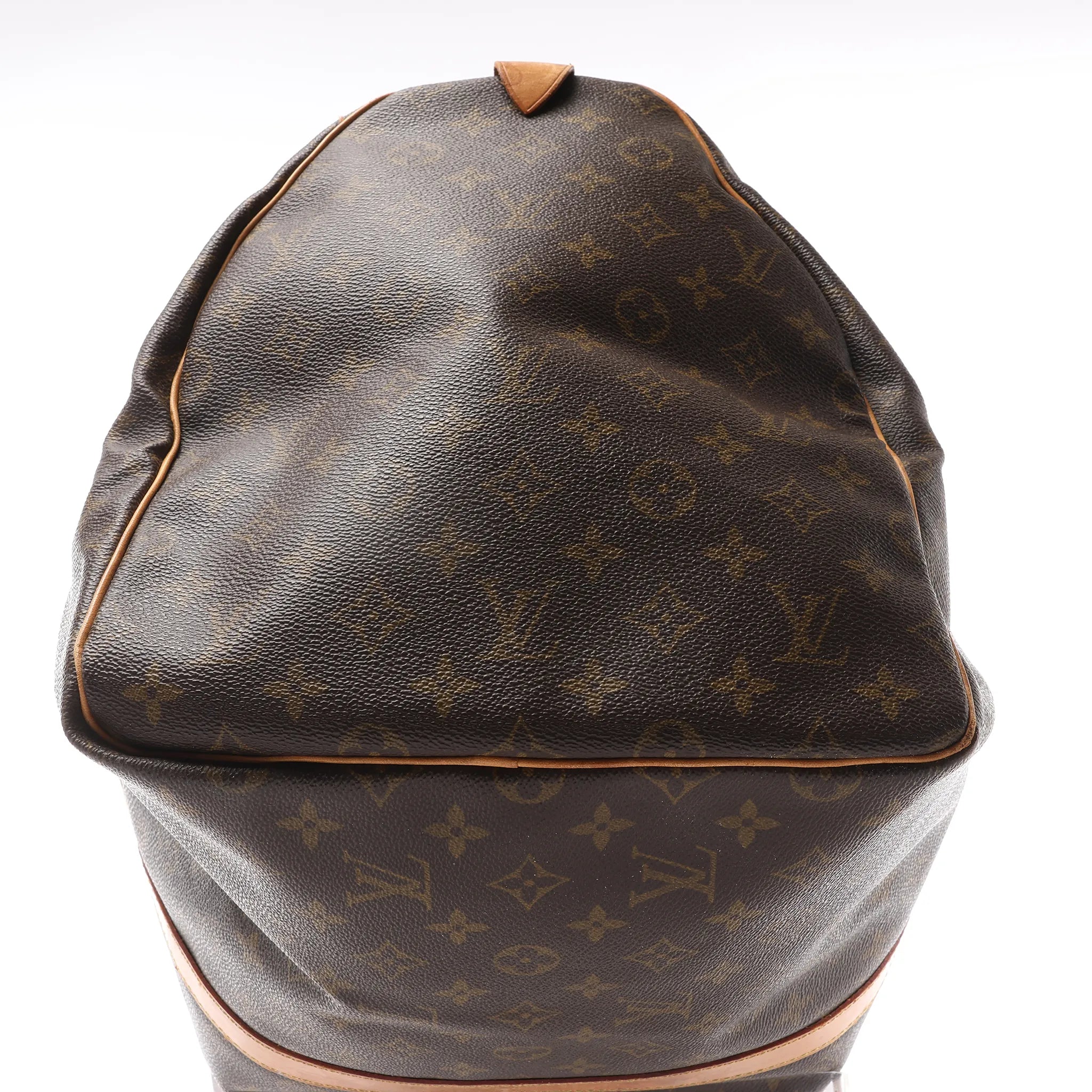 Louis Vuitton Keepall 55 Monogram Canvas Travel Bag in Brown M41424