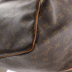 Louis Vuitton Keepall 55 Monogram Canvas Travel Bag in Brown M41424
