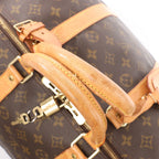 Louis Vuitton Keepall 55 Monogram Canvas Travel Bag in Brown M41424